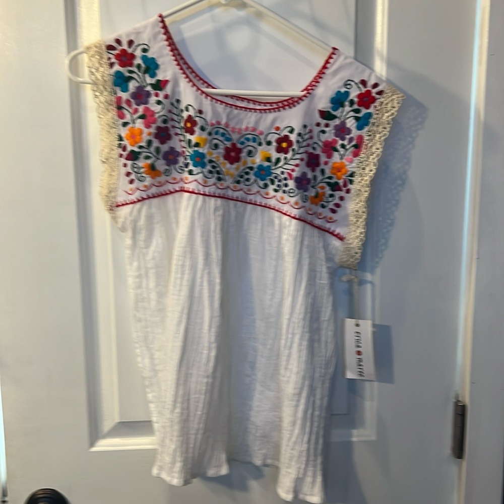 Embroidered blouse